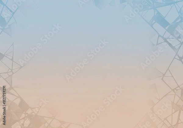 Fototapeta Pastel Beach Sky Gradient