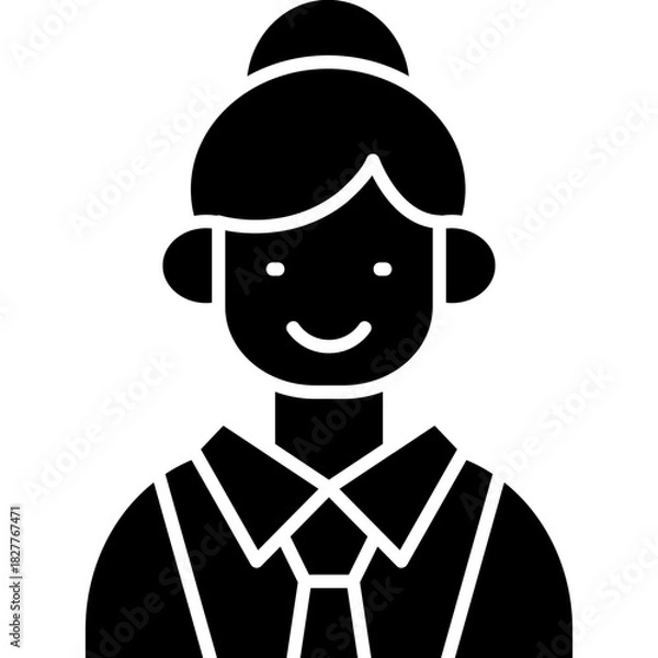 Obraz Teacher Icon Vector Element