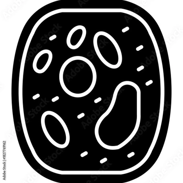 Obraz Plant Cell Icon Vector Element