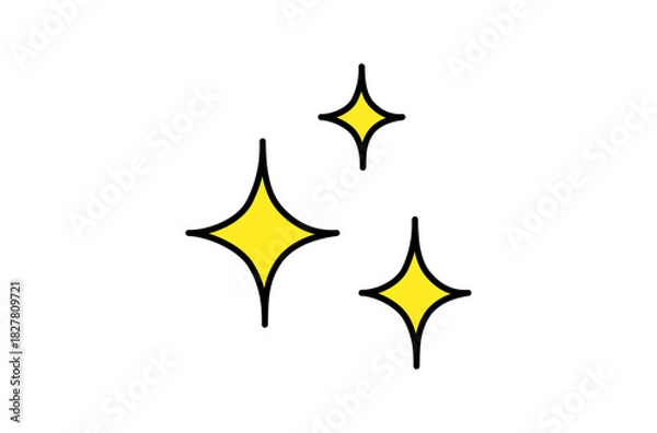 Obraz キラキラのアイコン