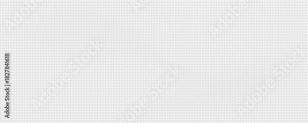 Obraz Dot white gray wave light technology texture background. Abstract big data digital concept.