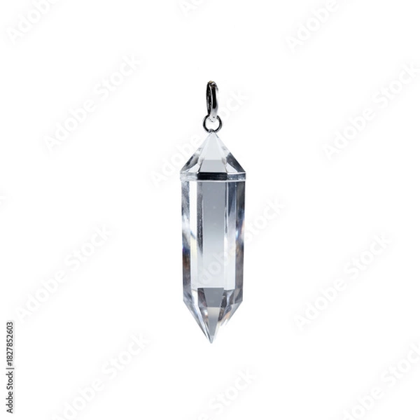 Obraz Crystal Pendulum For Divination Isolated