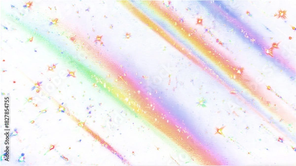 Obraz Iridescent Holographic Rainbow Colorful Blur Gradient Background