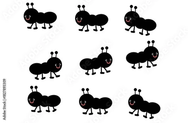 Obraz アリの行列