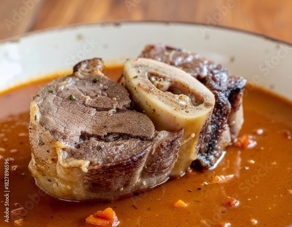 Obraz Osso Buco — Rustic Braised Realism