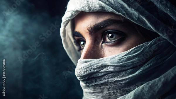 Fototapeta Mysterious Gaze