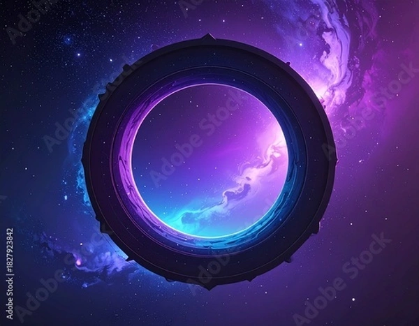 Obraz “Quantum Halo: Gateway to the Galactic Unknown”