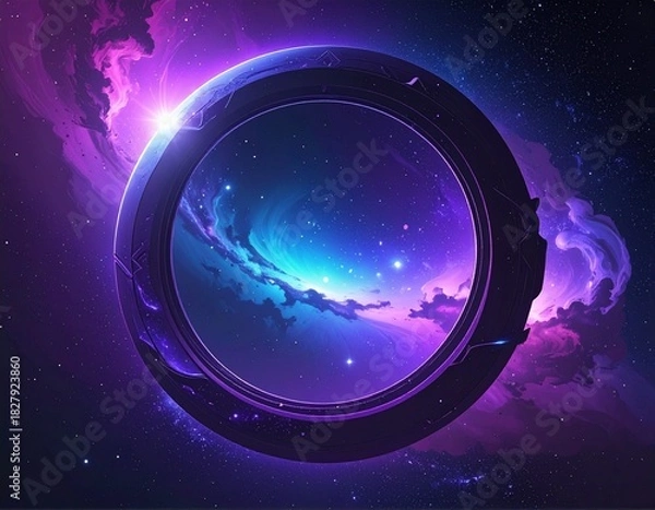 Obraz “Stellar Threshold: Portal to the Multiverse”