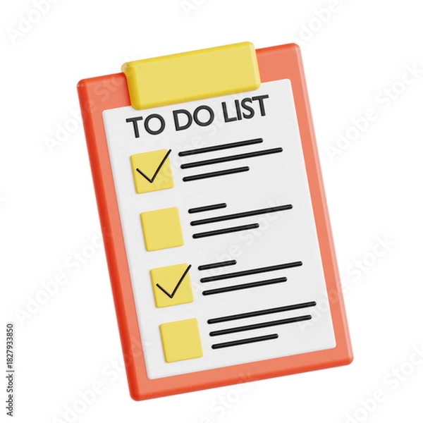 Obraz list 3d Illustration