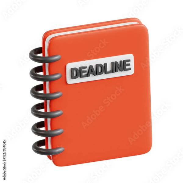 Obraz notebook 3d Illustration