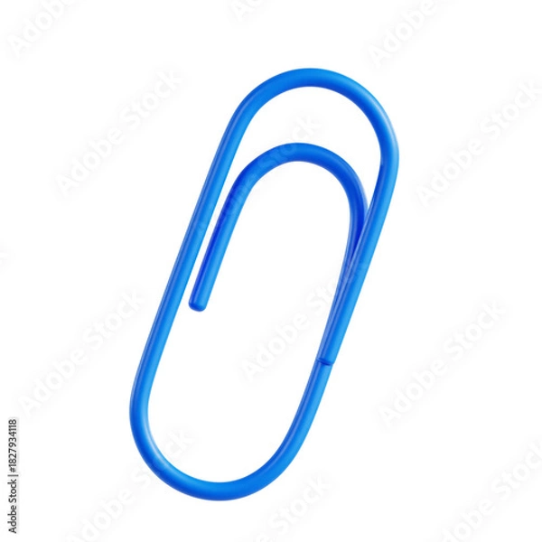 Obraz paperclip 3d Illustration