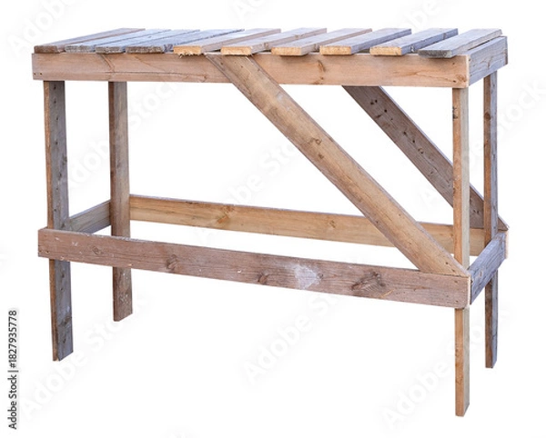 Fototapeta Construction grunge ladder