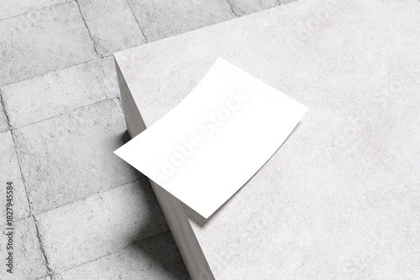 Obraz A4 Flayer Mockup Blank