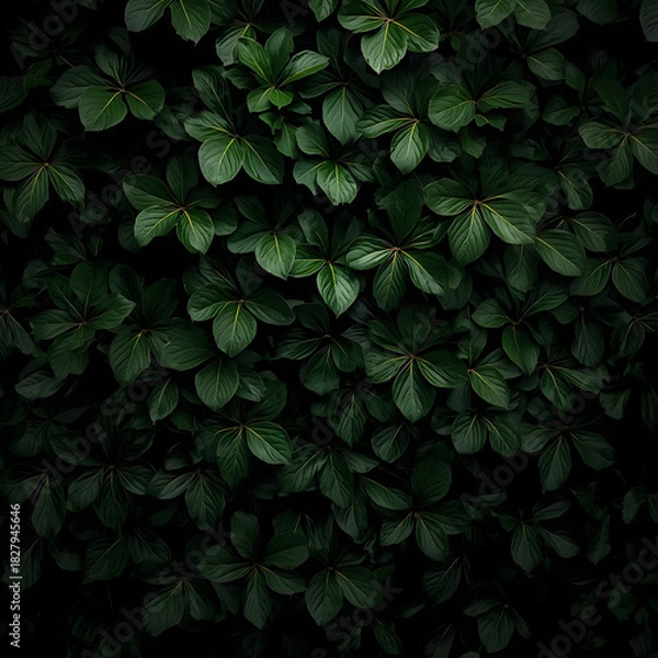 Obraz tropical green leaves