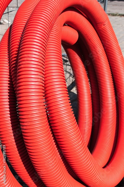 Obraz Protecting tube for cables