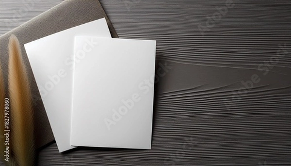 Obraz Post Card Blank Mockup