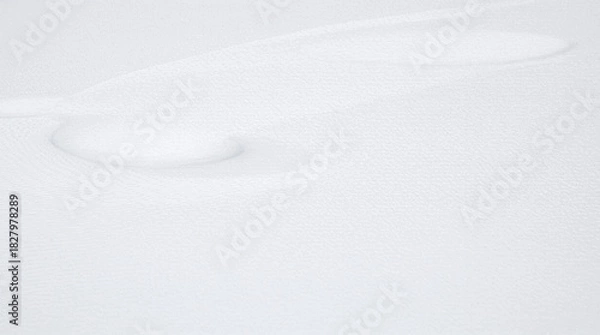 Fototapeta Minimal White Texture Background with Soft Wave Patterns