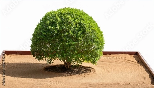 Obraz Sandbox Tree Isolated On A Transparent Background