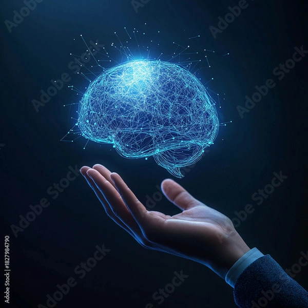 Obraz Quantum Digital Brain