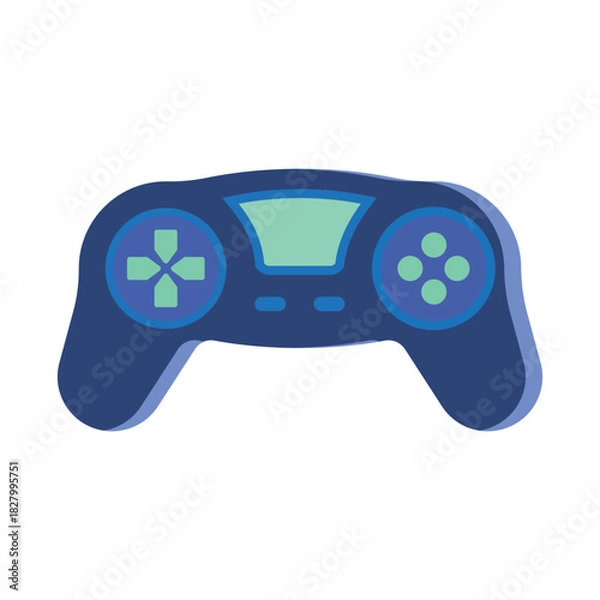 Obraz game controller icon vector design template