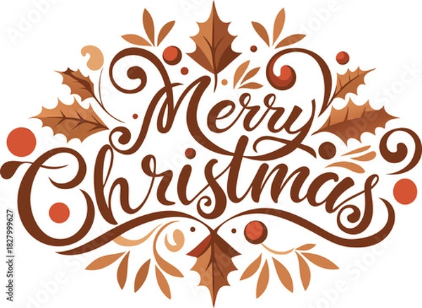 Obraz Merry Christmas design