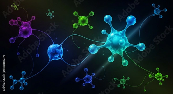 Obraz best Technology Background Design For Website