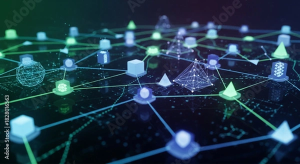 Obraz best Technology Background Design For Website