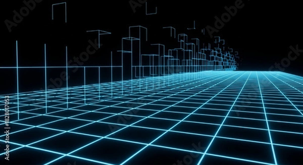 Obraz best Technology Background Design For Website