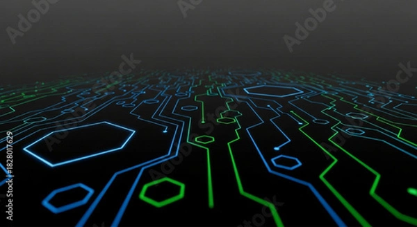 Obraz best Technology Background Design For Website