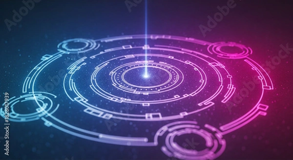 Obraz best Technology Background Design For Website