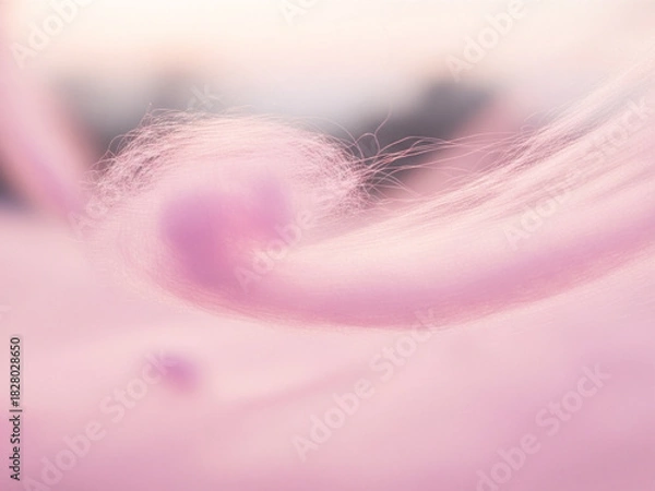 Fototapeta Soft pink cotton fabric design with a simple clean aesthetic for various creative projects