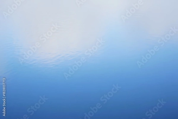 Obraz Abstract pixelated gradient of blue and white hues