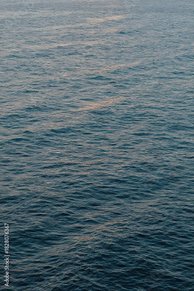 Fototapeta Abstract sunlight blue sea background.