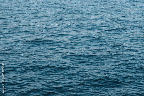 Fototapeta Abstract sunlight blue sea background.