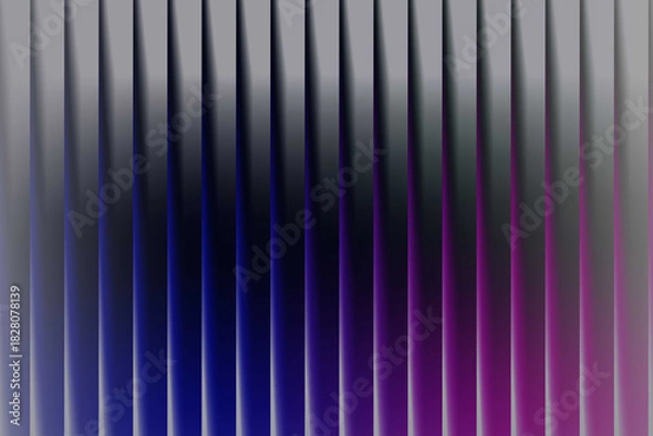 Fototapeta Abstract Gradient Lines Serene Motion of Vertical Waves, Dynamic Color Transitions