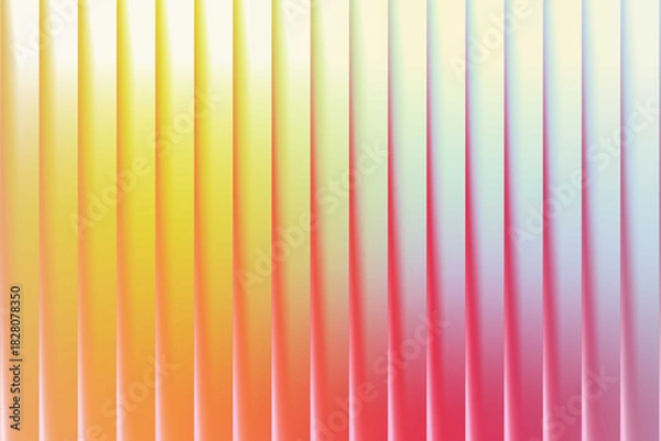 Fototapeta Abstract Vertical Stripes Gradient Background with Soft Light and Vibrant Colors