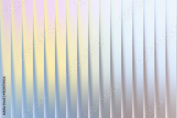 Fototapeta Abstract gradient background with soft pastel colors and vertical lines