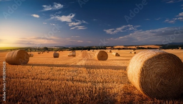 Obraz Hay Bales