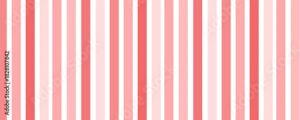 Obraz Vector diagonal stripes pattern. Simple Christmas background