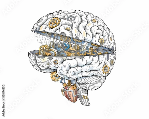 Fototapeta Clockwork Mind