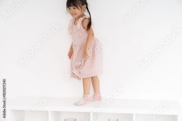 Fototapeta 3歳の女の子