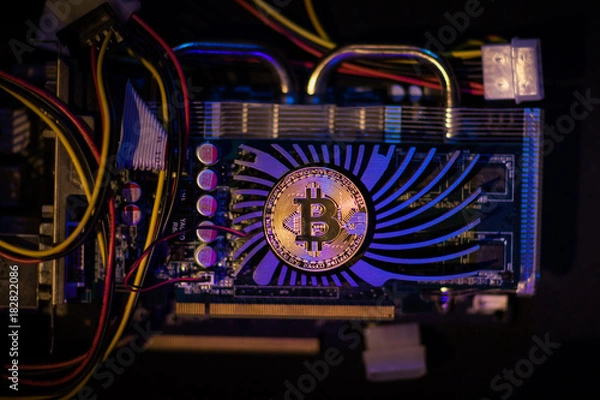 Obraz Bitcoin GPU Mining