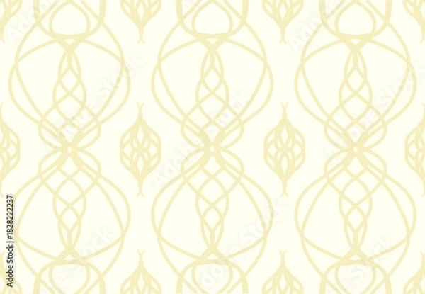 Obraz Light Abstract Ornamental Seamless Pattern