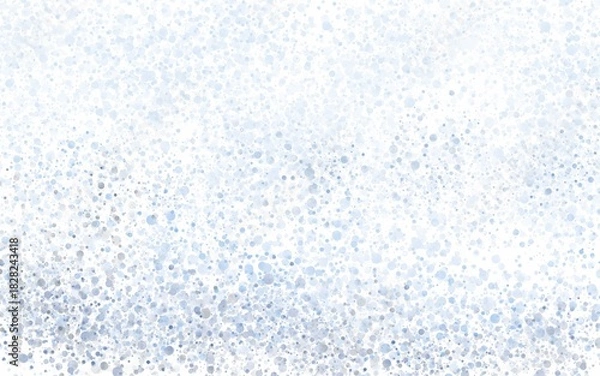 Obraz Fresh snow blankets the ground, creating a pristine white landscape with subtle textures and a peaceful, wintery atmosphere.