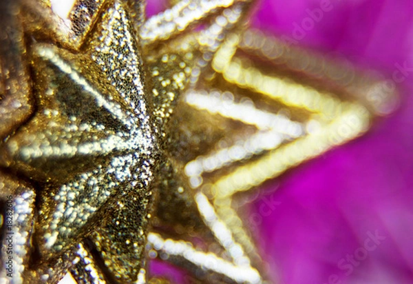 Obraz Gold star macro