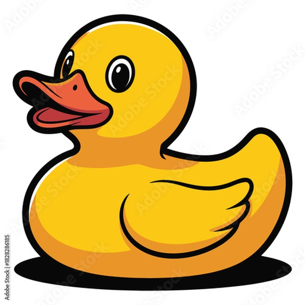 Obraz yellow rubber duck