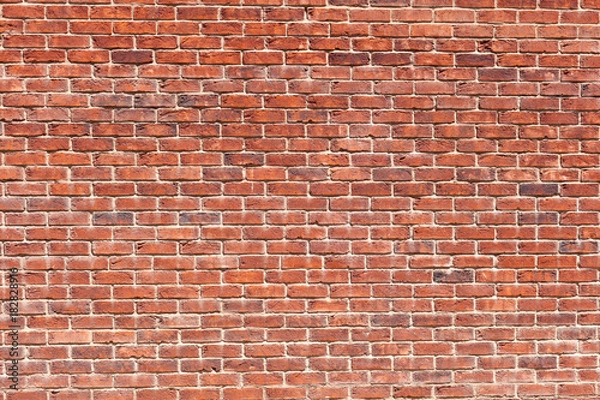 Obraz Wall from a red brick