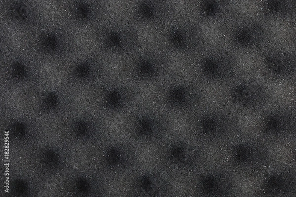 Fototapeta soft black cushion sponge for pattern and background