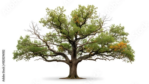 Fototapeta Powerful great white shark swimming gracefully, a stunning ocean predator ready to enhance your project with a touch of marine life wonder and excitement
