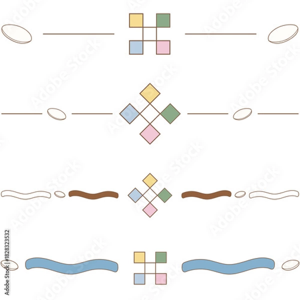 Obraz 명절 테두리 구분선